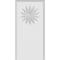 Ekena Millwork Standard Foster Flower Plinth Block With Rounded Edge, 3"W x 6"H x 3/4"P PBP030X060X075FOS11 - alternate 3